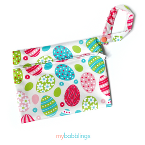 My Babblings Reusable Wet Bag Wristlet-Wet Bag-My Babblings-Easter Fiesta-My Babblings™