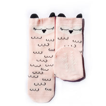 Animal Knee High Socks with Ears-Baby Socks-My Babblings-Baby Size-Sleeping Owl-My Babblings™