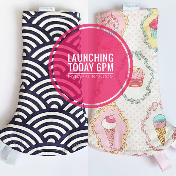 Exclusive My Babblings Reversible Curved Droolpads Launch!