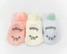 Furball Socks-Baby Socks-My Babblings-Alabaster White-My Babblings™