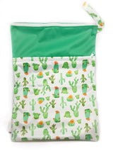 My Babblings Large Reusable Wet Bag-Wet Bag-My Babblings-Cactus Delight-My Babblings™