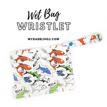 My Babblings Reusable Wet Bag Wristlet-Wet Bag-My Babblings-Shark Attack-My Babblings™