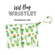 My Babblings Reusable Wet Bag Wristlet-Wet Bag-My Babblings-Cactus Delight-My Babblings™