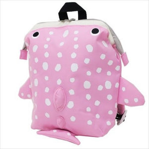 パプピ Petite Backpack-Bag-My Babblings-Pink Spotted Whale-My Babblings™