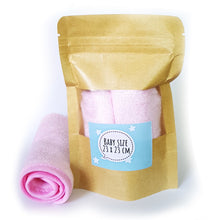 Essential My Babblings Bamboo Cotton Washcloth (Single)-Wash Cloth-My Babblings-Powder pink-Baby size (23x23cm)-My Babblings™