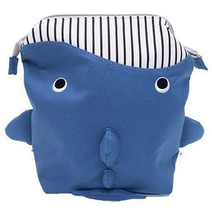 パプピ Petite Backpack-Bag-My Babblings-Navy Whale-My Babblings™