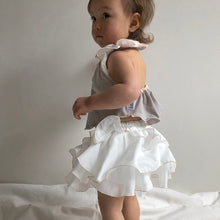 Alohaloha Bouquet Bloomer ブーケブルマー-Baby Apparel-My Babblings-White bouquet with beige trim-My Babblings™