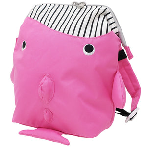パプピ Petite Backpack-Bag-My Babblings-Pink Whale-My Babblings™