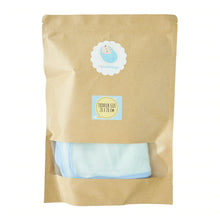 Essential My Babblings Bamboo Cotton Washcloth (Bundle set)-Wash Cloth-My Babblings-Sky blue-Toddler size (6 pieces)-My Babblings™